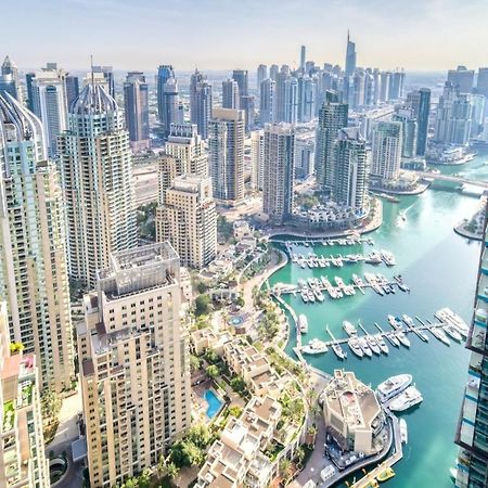 Апартаменты The Marina Penthouse Near Jbr 46Th Floor Дубай Экстерьер фото