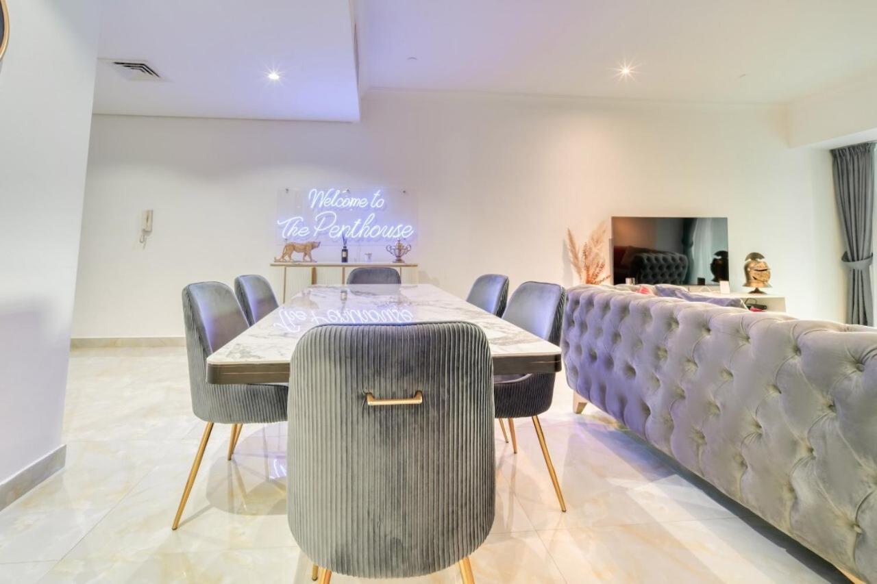 Апартаменты The Marina Penthouse Near Jbr 46Th Floor Дубай Экстерьер фото