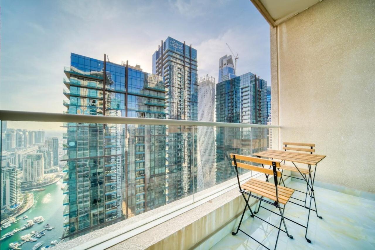 Апартаменты The Marina Penthouse Near Jbr 46Th Floor Дубай Экстерьер фото