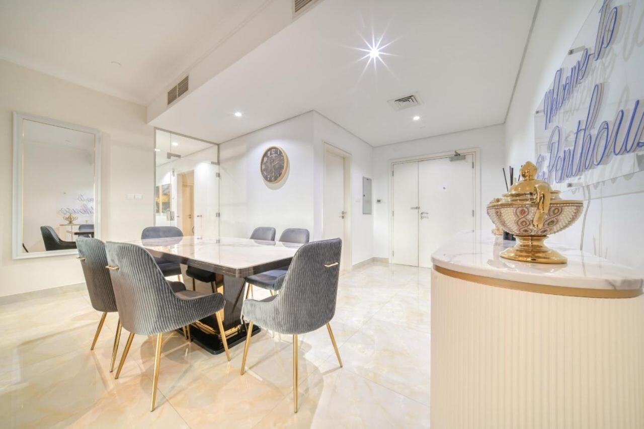 Апартаменты The Marina Penthouse Near Jbr 46Th Floor Дубай Экстерьер фото