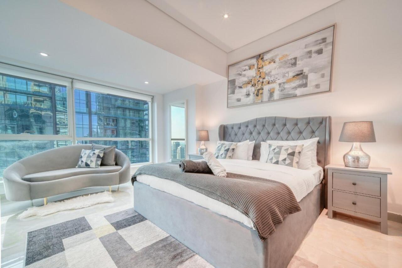 Апартаменты The Marina Penthouse Near Jbr 46Th Floor Дубай Экстерьер фото