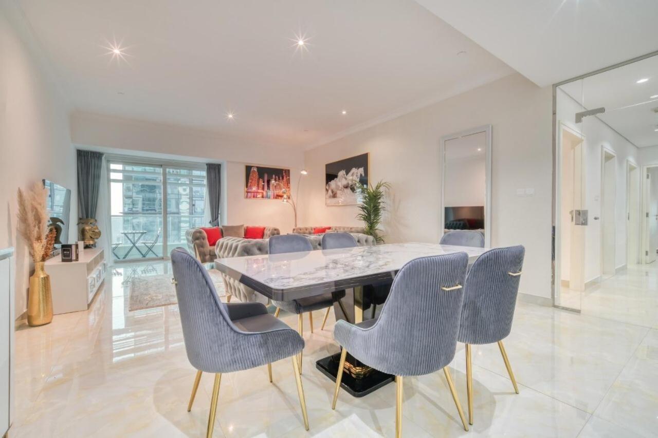 Апартаменты The Marina Penthouse Near Jbr 46Th Floor Дубай Экстерьер фото