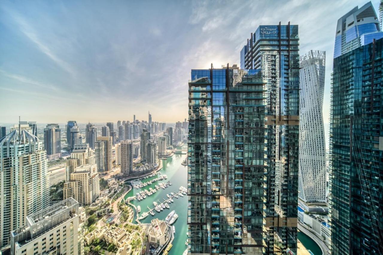 Апартаменты The Marina Penthouse Near Jbr 46Th Floor Дубай Экстерьер фото