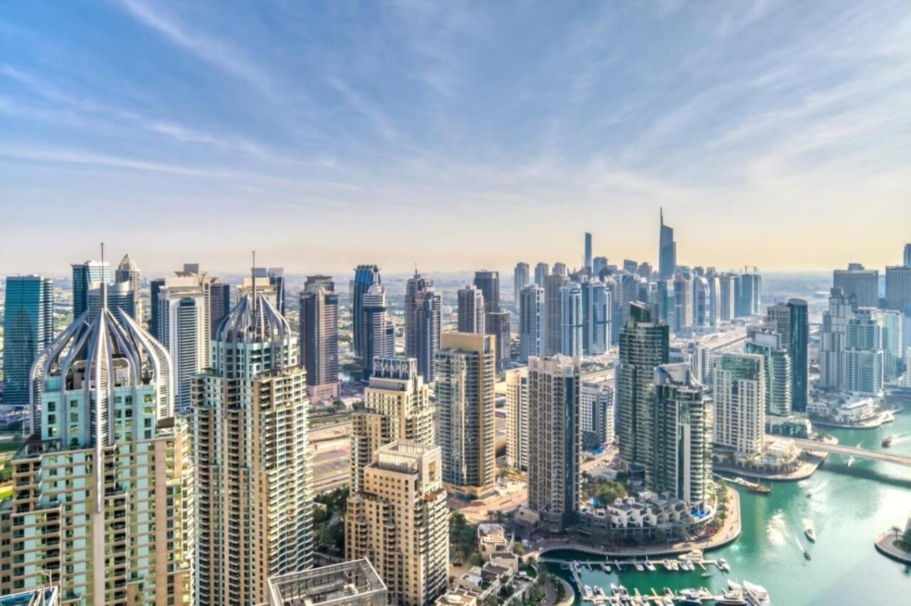 Апартаменты The Marina Penthouse Near Jbr 46Th Floor Дубай Экстерьер фото