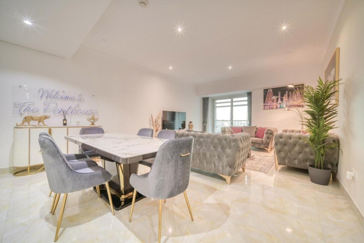 Апартаменты The Marina Penthouse Near Jbr 46Th Floor Дубай Экстерьер фото