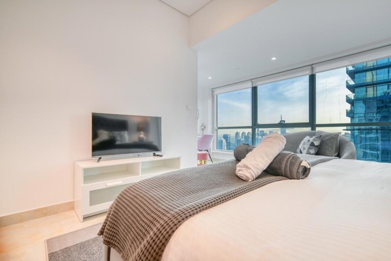 Апартаменты The Marina Penthouse Near Jbr 46Th Floor Дубай Экстерьер фото