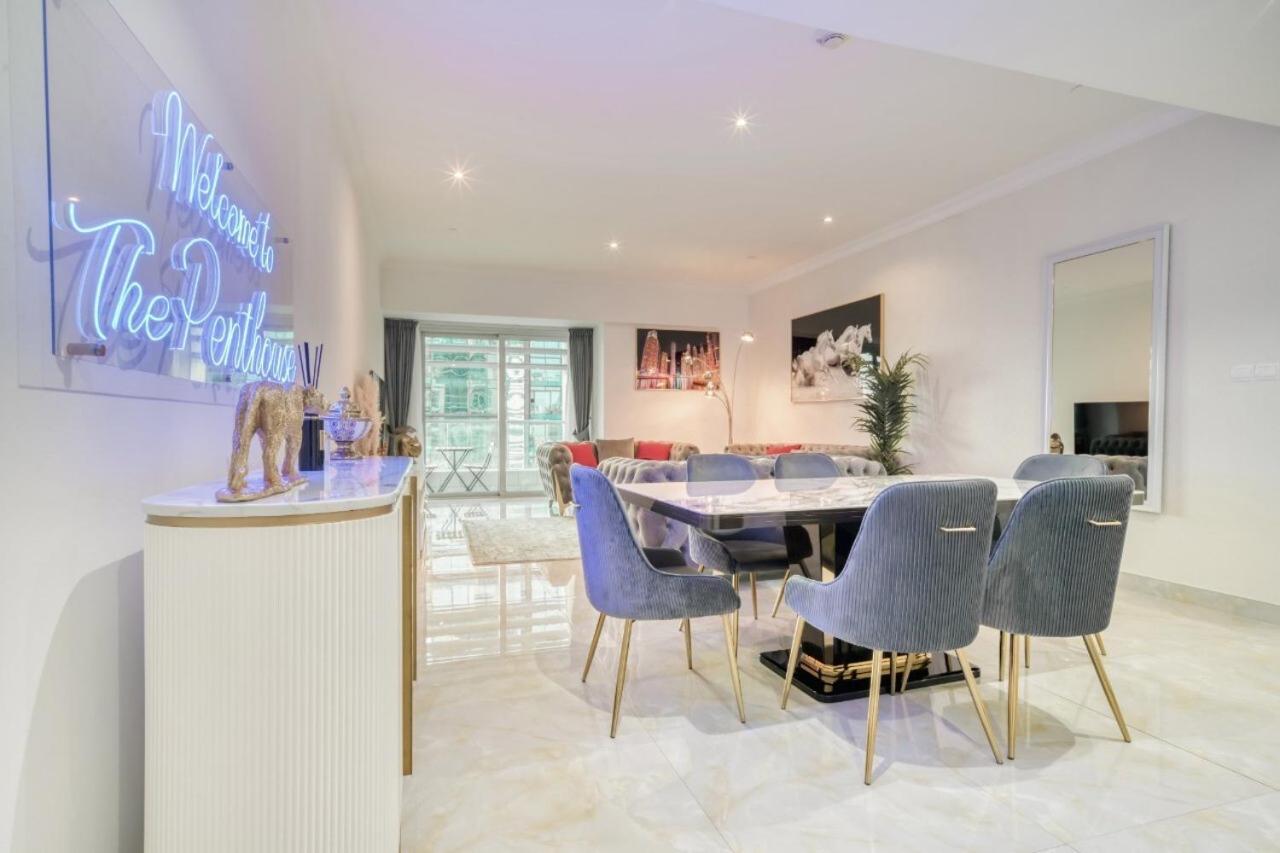 Апартаменты The Marina Penthouse Near Jbr 46Th Floor Дубай Экстерьер фото