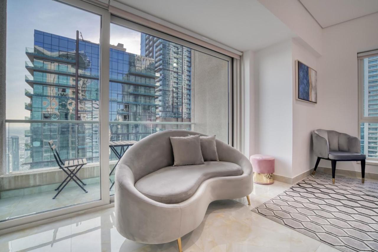 Апартаменты The Marina Penthouse Near Jbr 46Th Floor Дубай Экстерьер фото