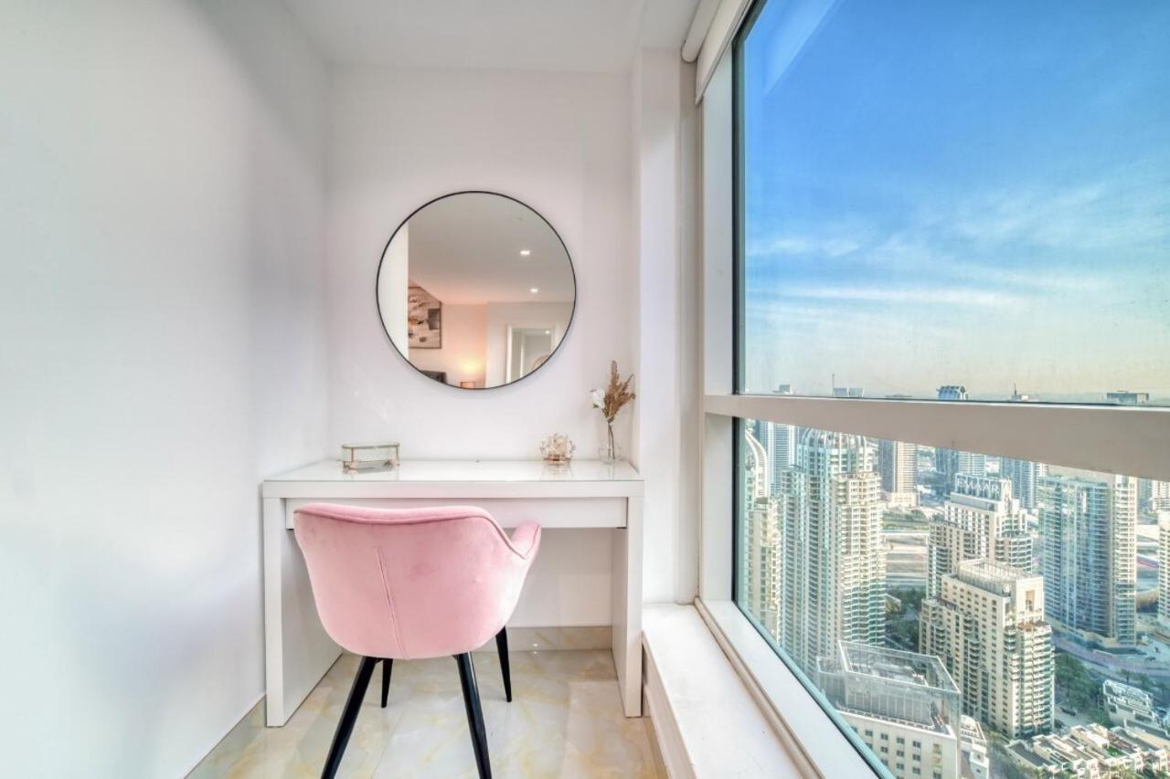 Апартаменты The Marina Penthouse Near Jbr 46Th Floor Дубай Экстерьер фото